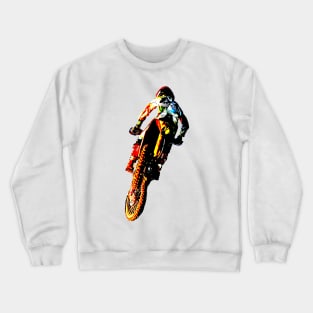 motocross Crewneck Sweatshirt